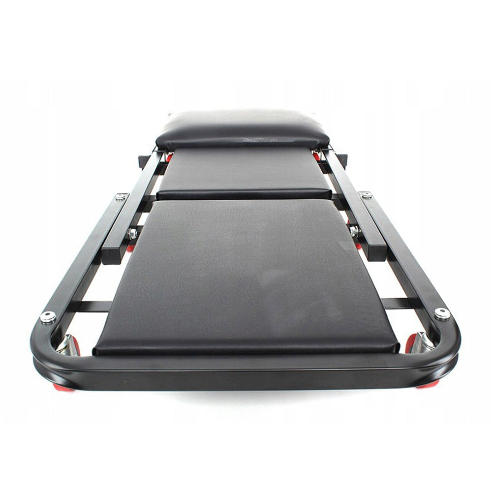 eGOSPODARi.ro Scaun Atelier pliabil in Carucior cu roti tip PAT pentru service auto, KRAFT Profi K378, Poza3