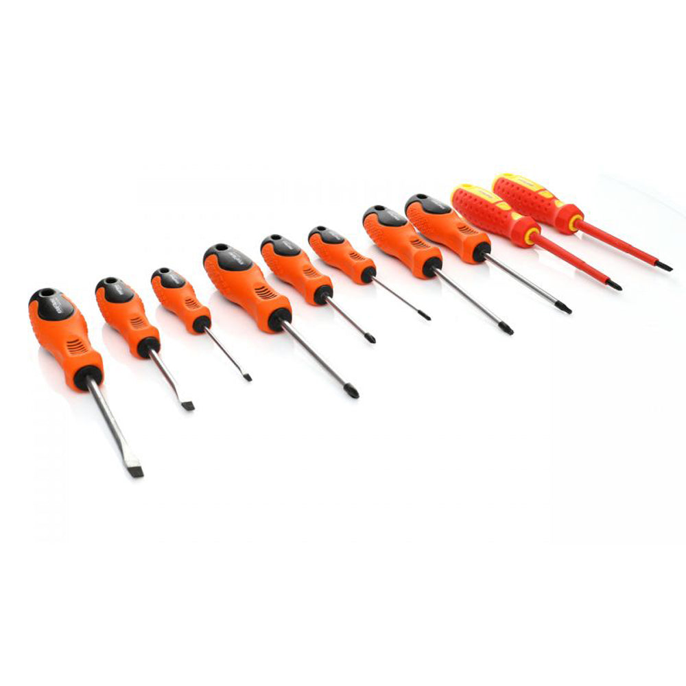 eGOSPODARi.ro Set 10 surubelnite, include drepte, cruce si 2 cu izolatie, KRAFT Profi K10901, Poza4