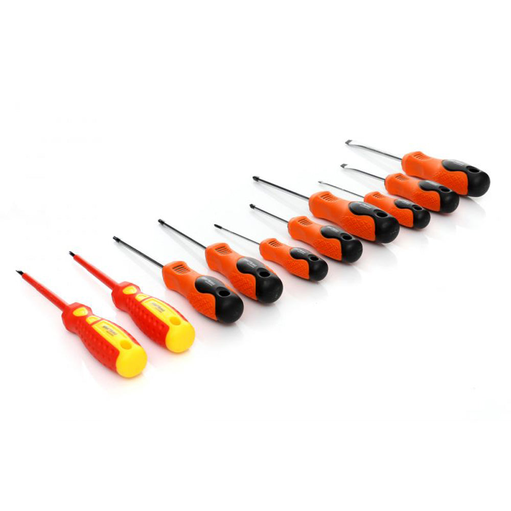 eGOSPODARi.ro Set 10 surubelnite, include drepte, cruce si 2 cu izolatie, KRAFT Profi K10901, Poza3