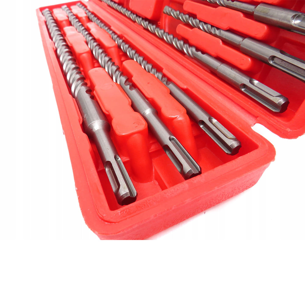 eGOSPODARi.ro Set 11 buc burghie pentru beton cu prindere SDS+, Diametre 5-20mm, KRAFT Profi K984, Poza5