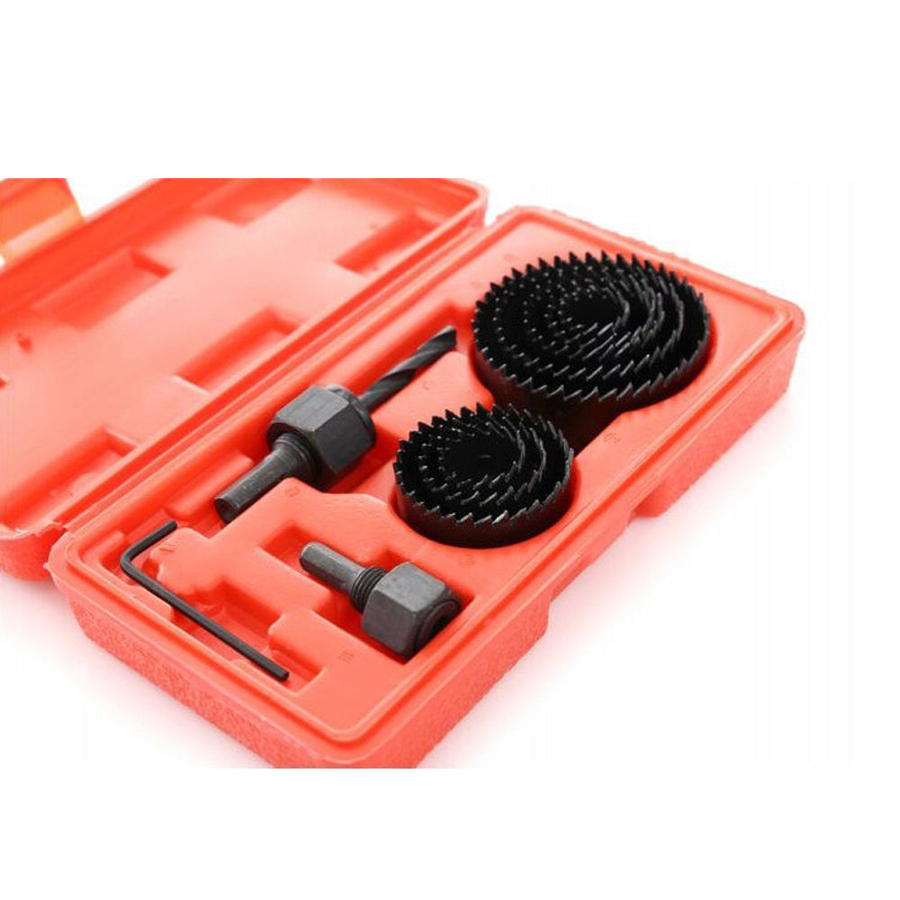 eGOSPODARi.ro Set 8 carote metalice dintate pentru Gips-Carton (Rigips) si placi lemn, 19-64mm, KRAFT Profi K10278, Poza8