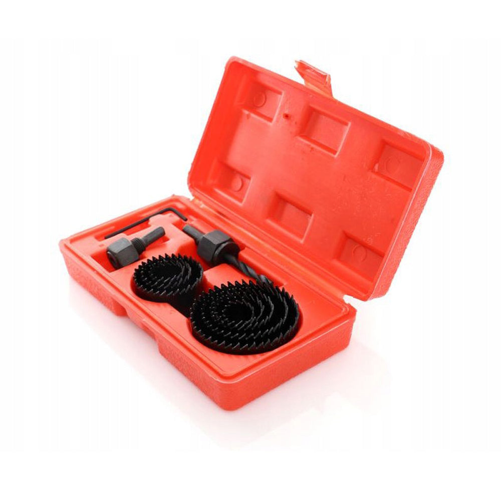 eGOSPODARi.ro Set 8 carote metalice dintate pentru Gips-Carton (Rigips) si placi lemn, 19-64mm, KRAFT Profi K10278, Poza4