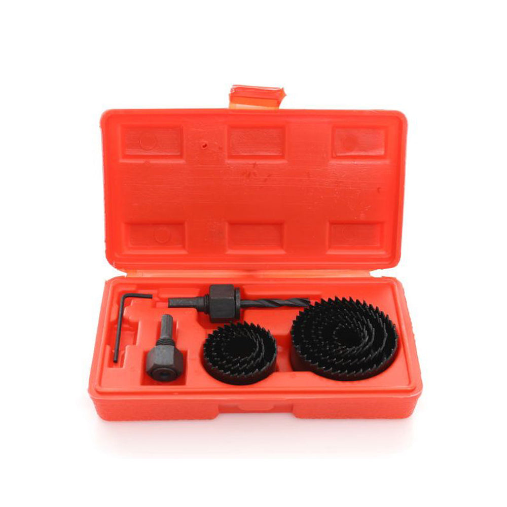 eGOSPODARi.ro Set 8 carote metalice dintate pentru Gips-Carton (Rigips) si placi lemn, 19-64mm, KRAFT Profi K10278, Poza2