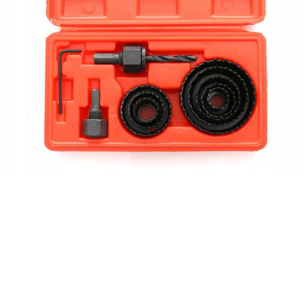 eGOSPODARi.ro Set 8 carote metalice dintate pentru Gips-Carton (Rigips) si placi lemn, 19-64mm, KRAFT Profi K10278, Poza7