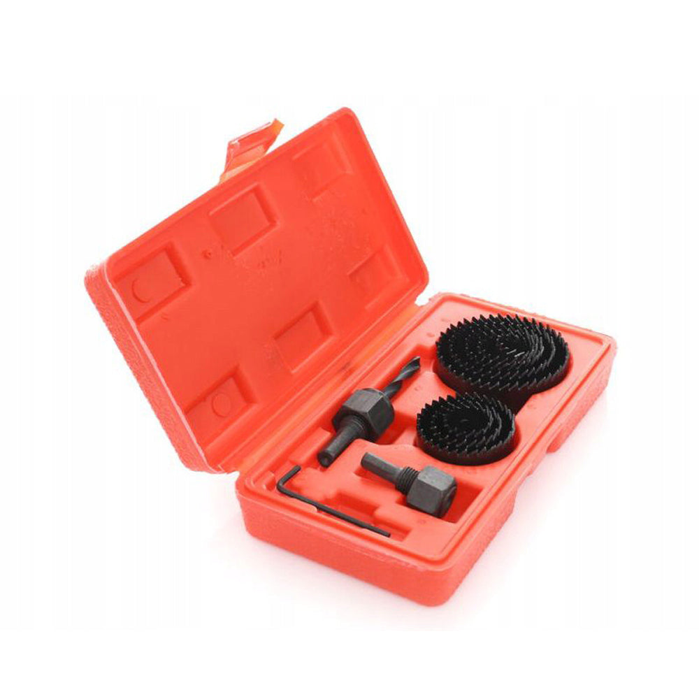 eGOSPODARi.ro Set 8 carote metalice dintate pentru Gips-Carton (Rigips) si placi lemn, 19-64mm, KRAFT Profi K10278, Poza3