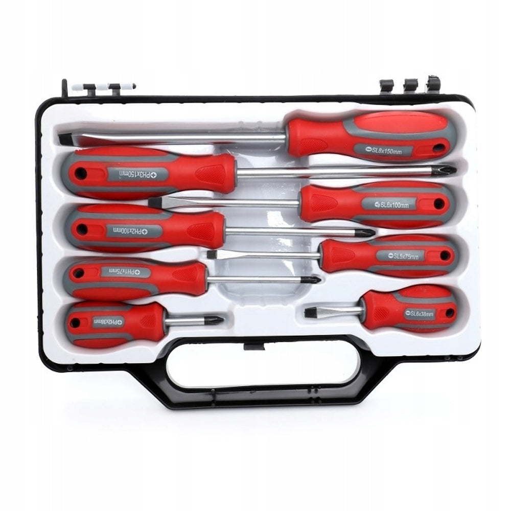 eGOSPODARi.ro Set 8 surubelnite cu varf magnetic, cutie depozitare inclusa, KRAFT Profi K10252, Poza6