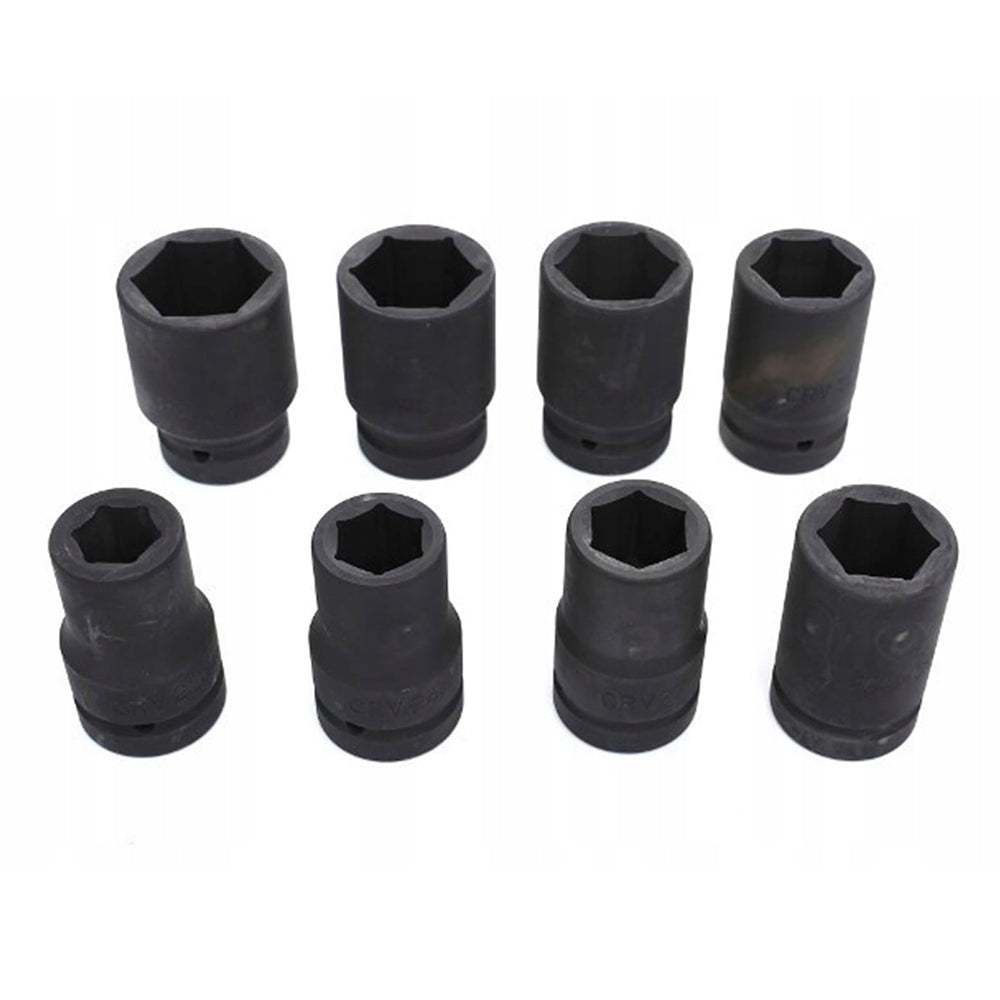 eGOSPODARi.ro Set 8 tubulare pentru insurubare cu impact, Drive 1", 22-41mm, valiza transport inclusa, KRAFT Profi K10216, Poza5