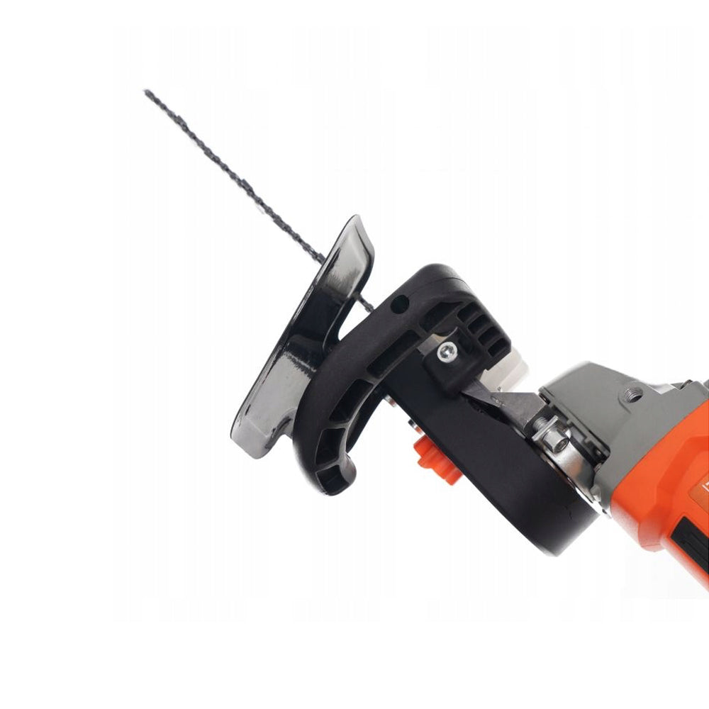 eGOSPODARi.ro Set Polizor unghiular / Flex 20V cu 2 Acumulatori 3Ah si Adaptor tip drujba cu 2 lame si 2 lanturi, KRAFT Profi K10624, Poza7