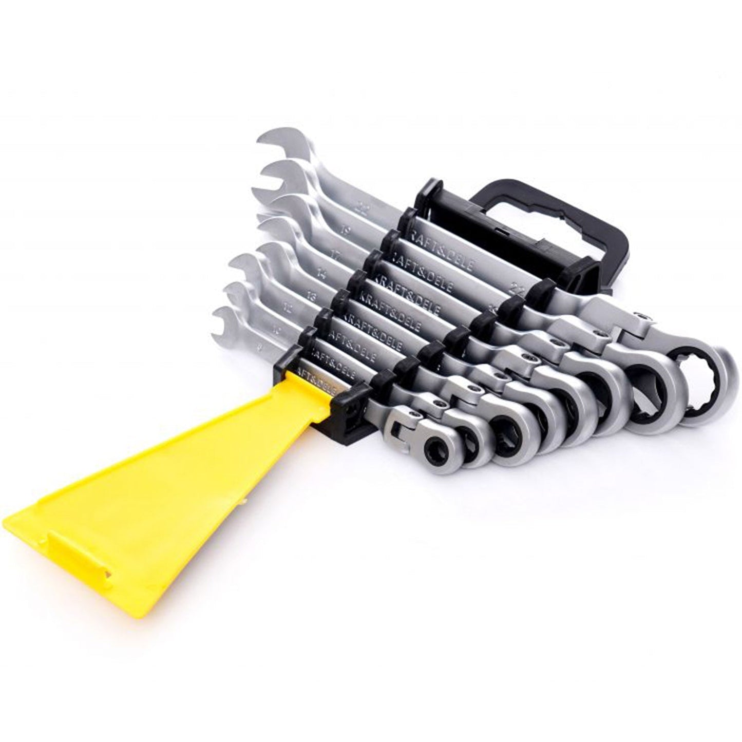 eGOSPODARi.ro Set chei combinate cu clicket, include 8 elemente, 8-22MM, KRAFT Profi K11302, Poza8