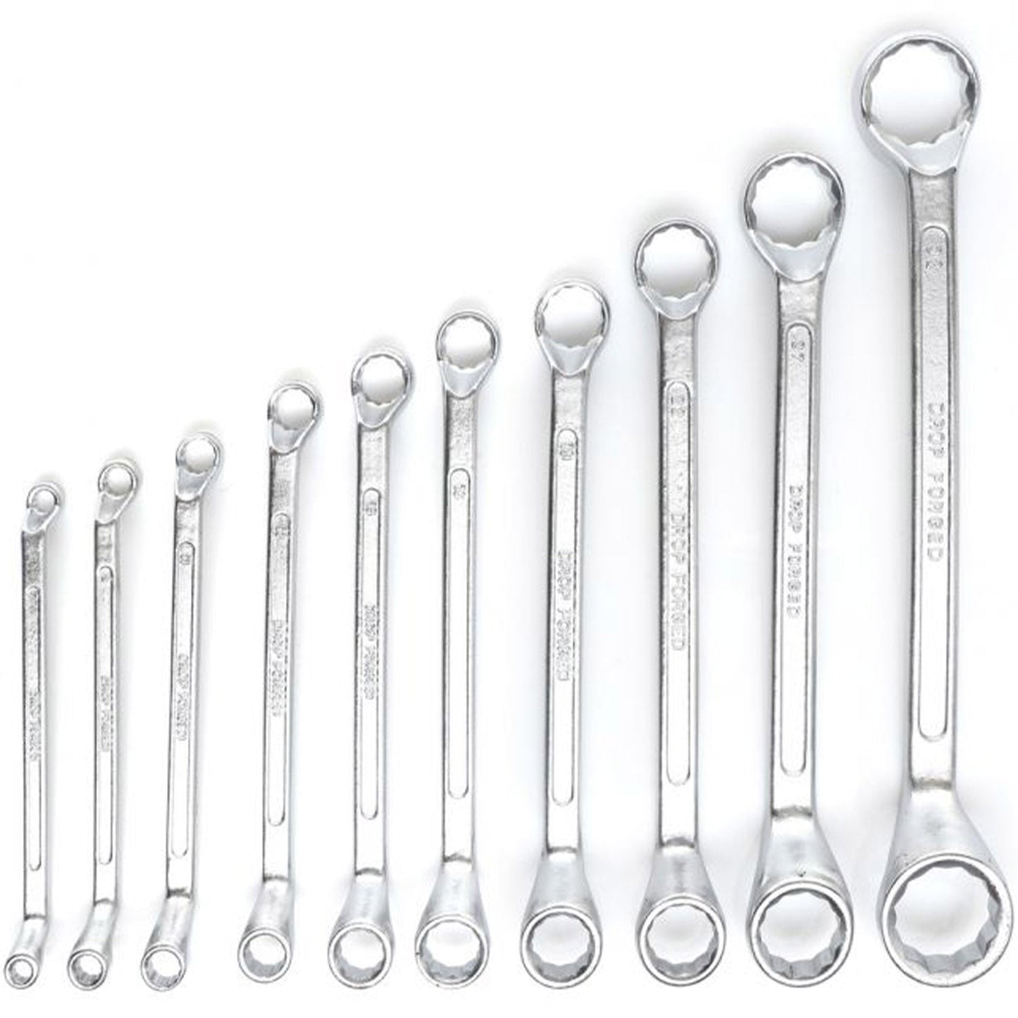 eGOSPODARi.ro Set chei inelare cu cot, include 10 elemente, 6-32MM, KRAFT Profi K10929, Poza7