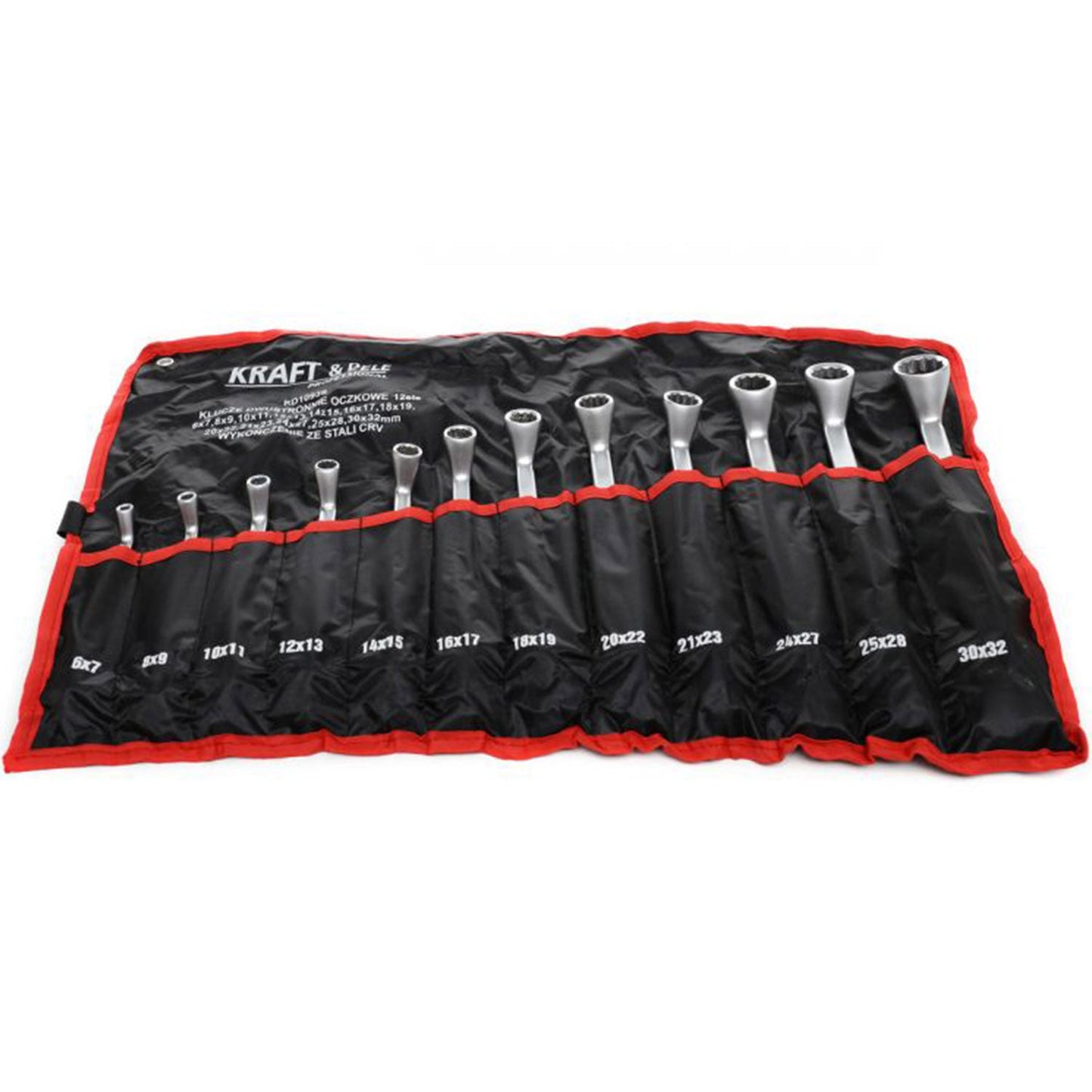 eGOSPODARi.ro Set chei inelare cu cot, include 12 elemente, 6-32MM, KRAFT Profi K10939, Poza4