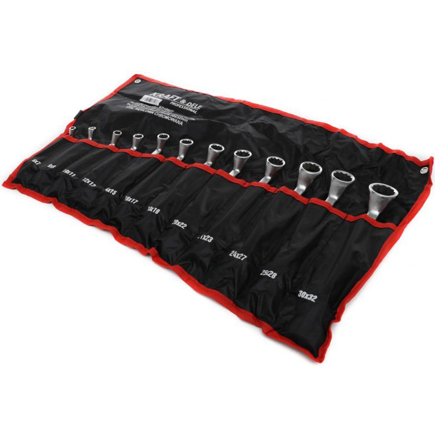 eGOSPODARi.ro Set chei inelare cu cot, include 12 elemente, 6-32MM, KRAFT Profi K10927, Poza7