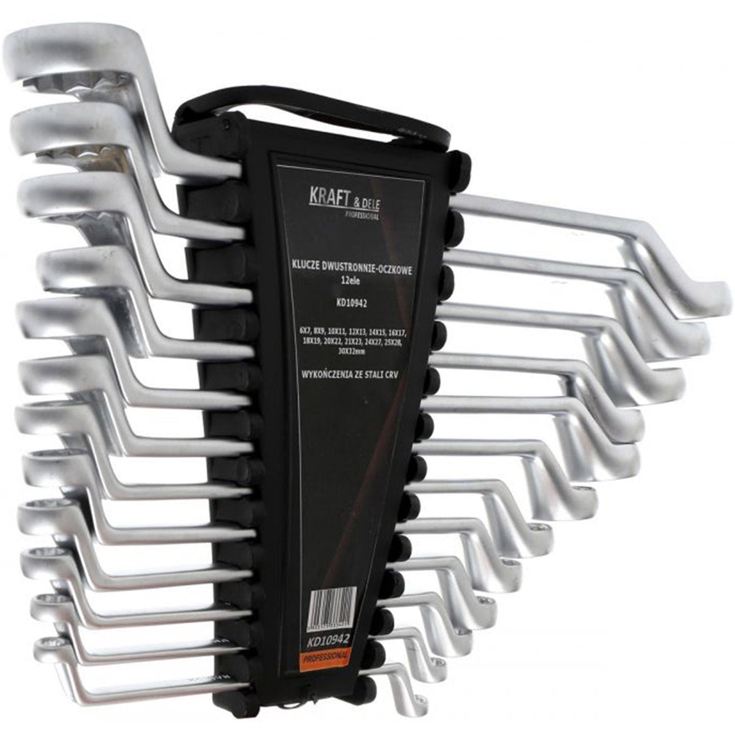 eGOSPODARi.ro Set chei inelare cu cot, include 12 elemente, 6-32MM, KRAFT Profi K10942, Poza7