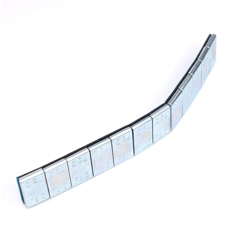 eGOSPODARi.ro Set greutati (plumbi) pentru echilibrare jante auto, Set 100buc-60g, KRAFT Profi K11812, Poza2