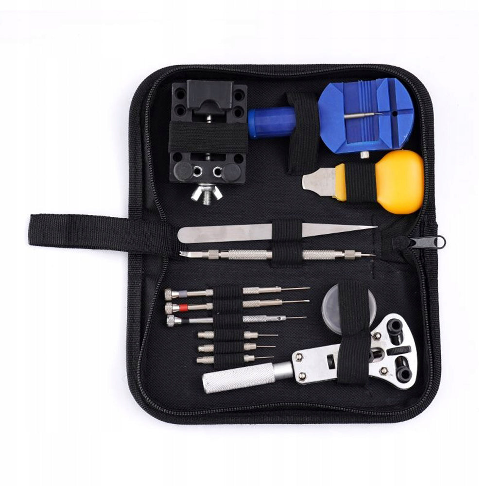 eGOSPODARi.ro Set instrumente ceasornicar, 20 elemente pentru repararea ceasurilor mecanice, KRAFT Profi K11207, Poza2