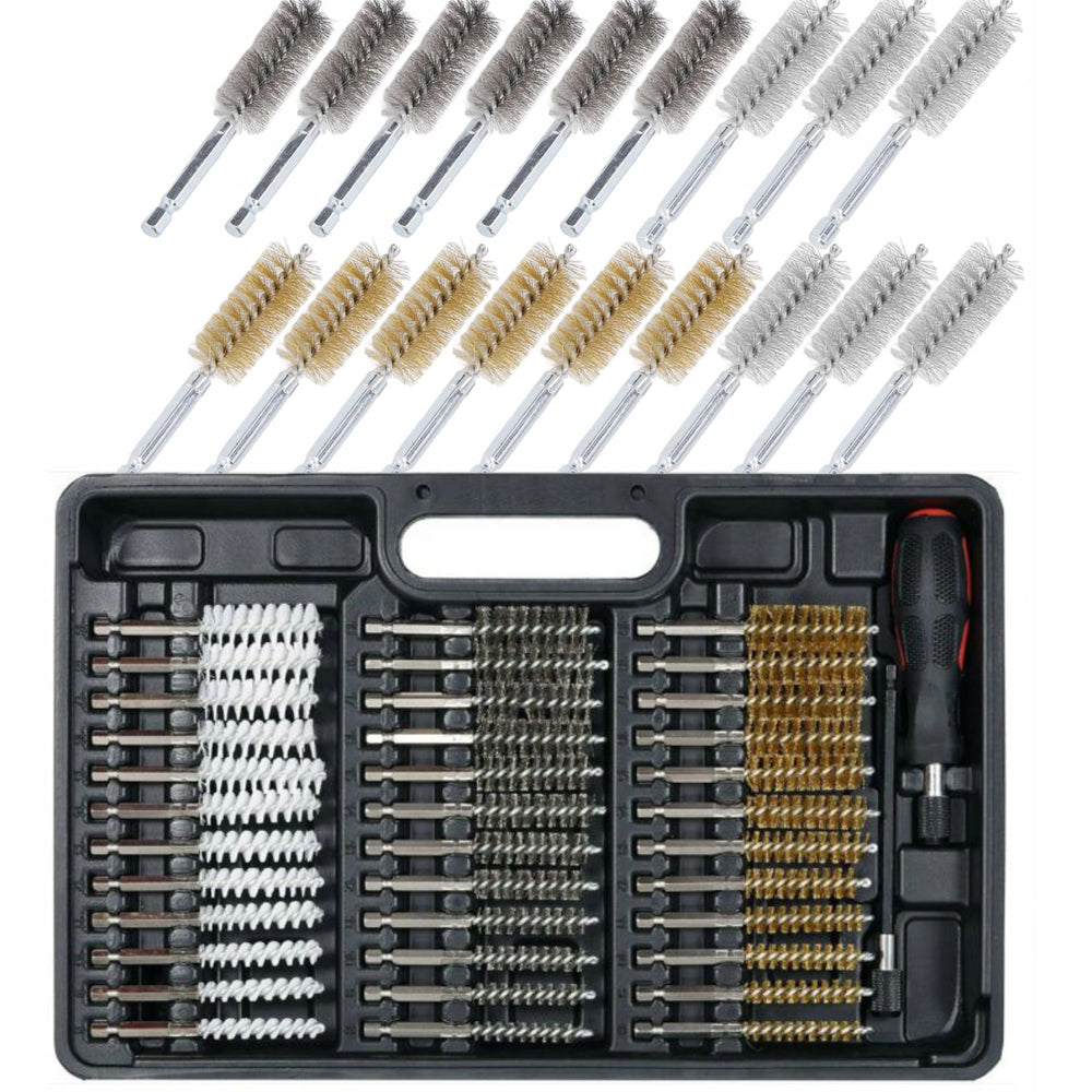 eGOSPODARi.ro Set perii pentru curatare scaune injectoare, include 38 elemente, KRAFT Profi K10047, Poza2