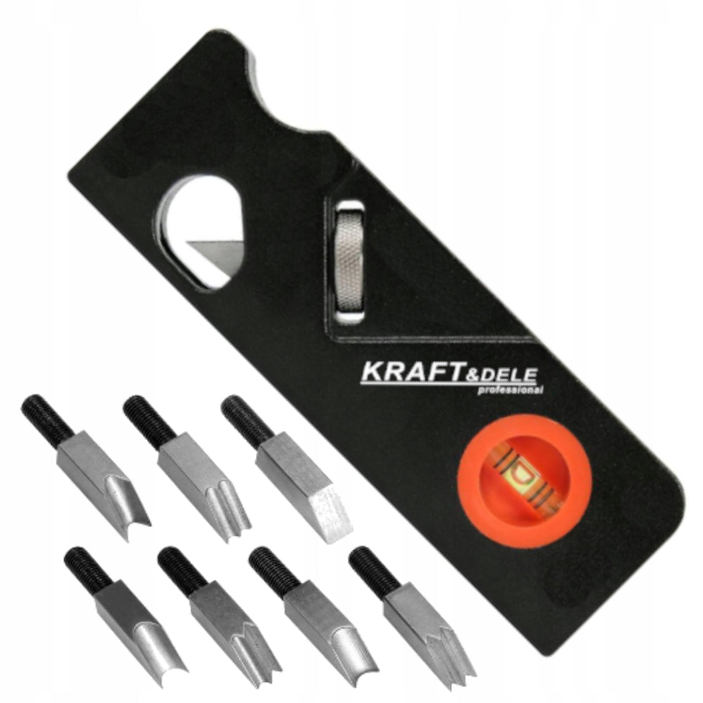 eGOSPODARi.ro Set rindea pentru margini lemn, include 7 elemente, KRAFT Profi K11258, Poza2