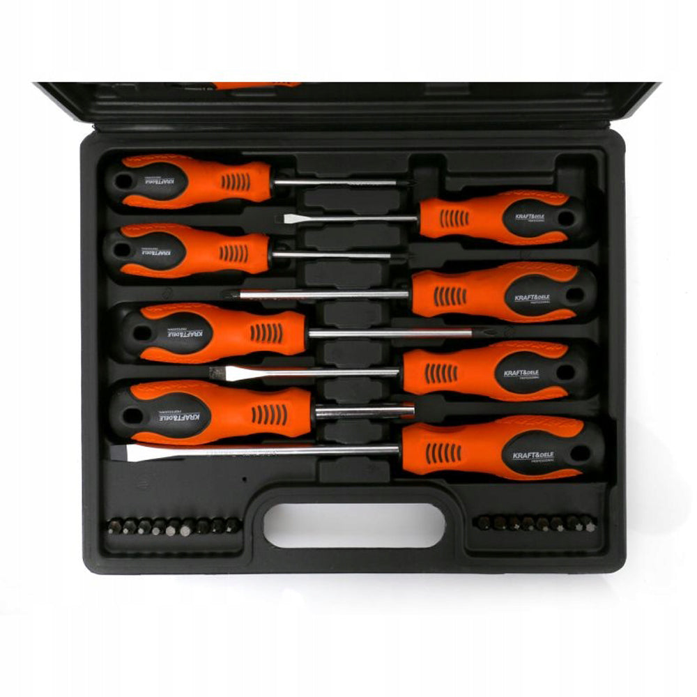 eGOSPODARi.ro Set surubelnite si biti cu 32 elemente, KRAFT Profi K10902, Poza5