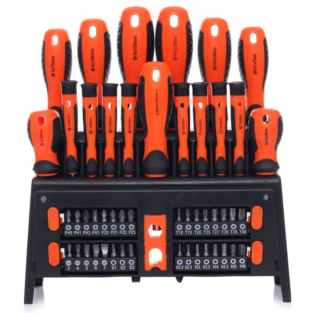 eGOSPODARi.ro Set surubelnite si biti cu 50 elemente, KRAFT Profi K10950, Poza4