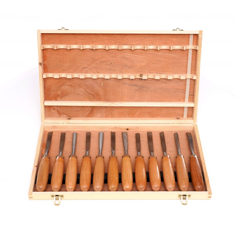 eGOSPODARi.ro Set tamplar 12 dalti cu maner lemn, KRAFT Profi K11775, Poza4