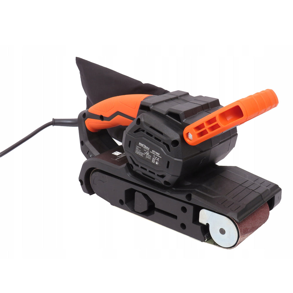 eGOSPODARi.ro Slefuitor cu banda, 2000W, 380RPM, dimensiuni banda 76 x 533mm, KRAFT Profi K1660, Poza2