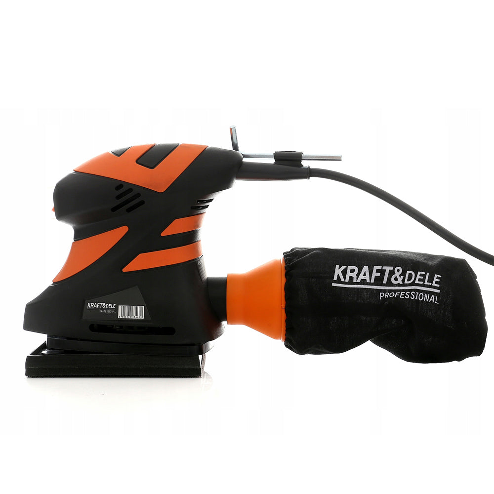 eGOSPODARi.ro Slefuitor excentric, 1000W, 12000RPM, include 2 talpi de slefuire, KRAFT Profi K1697, Poza8