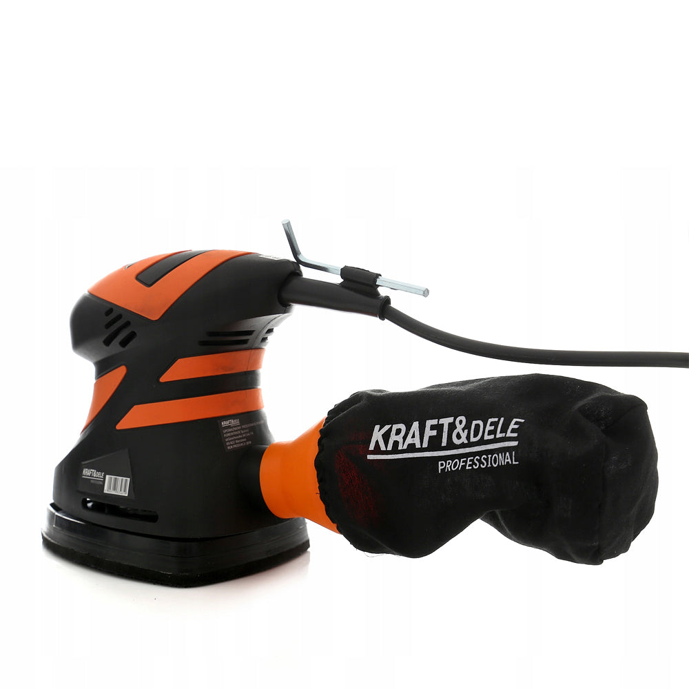 eGOSPODARi.ro Slefuitor excentric, 1000W, 12000RPM, include 2 talpi de slefuire, KRAFT Profi K1697, Poza3