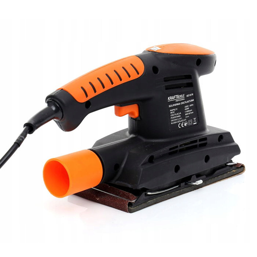 eGOSPODARi.ro Slefuitor excentric 450W, 11000RPM, talpa 90x187mm, KRAFT Profi K1676, Poza3