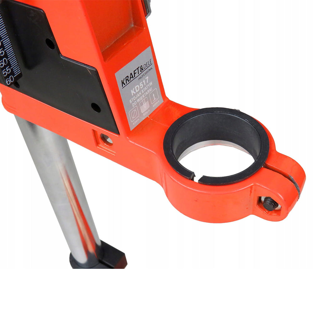 eGOSPODARi.ro Stativ (suport) de banc pentru gaurire cu bormasina, H 400mm, corp din aluminiu, KRAFT Profi K517, Poza8