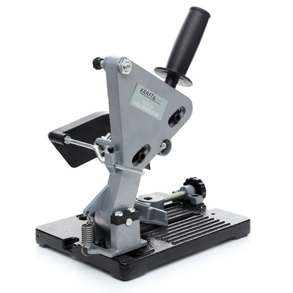 eGOSPODARi.ro Stativ (suport) de banc pentru polizor unghiular / flex cu disc de 115-125mm, KRAFT Profi K518, Poza3