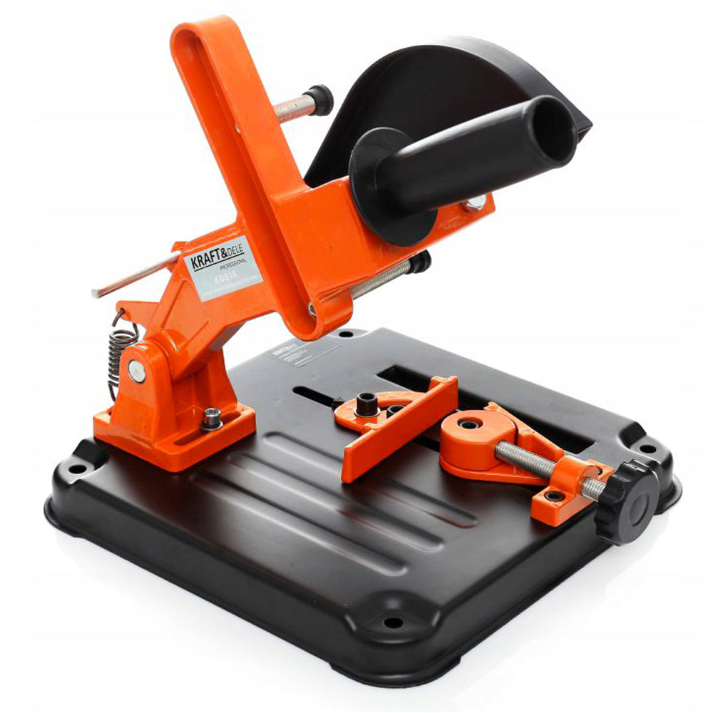 eGOSPODARi.ro Stativ (suport) de banc pentru taiat cu polizor unghiular / flex cu disc de 115-125mm, KRAFT Profi K519, Poza1