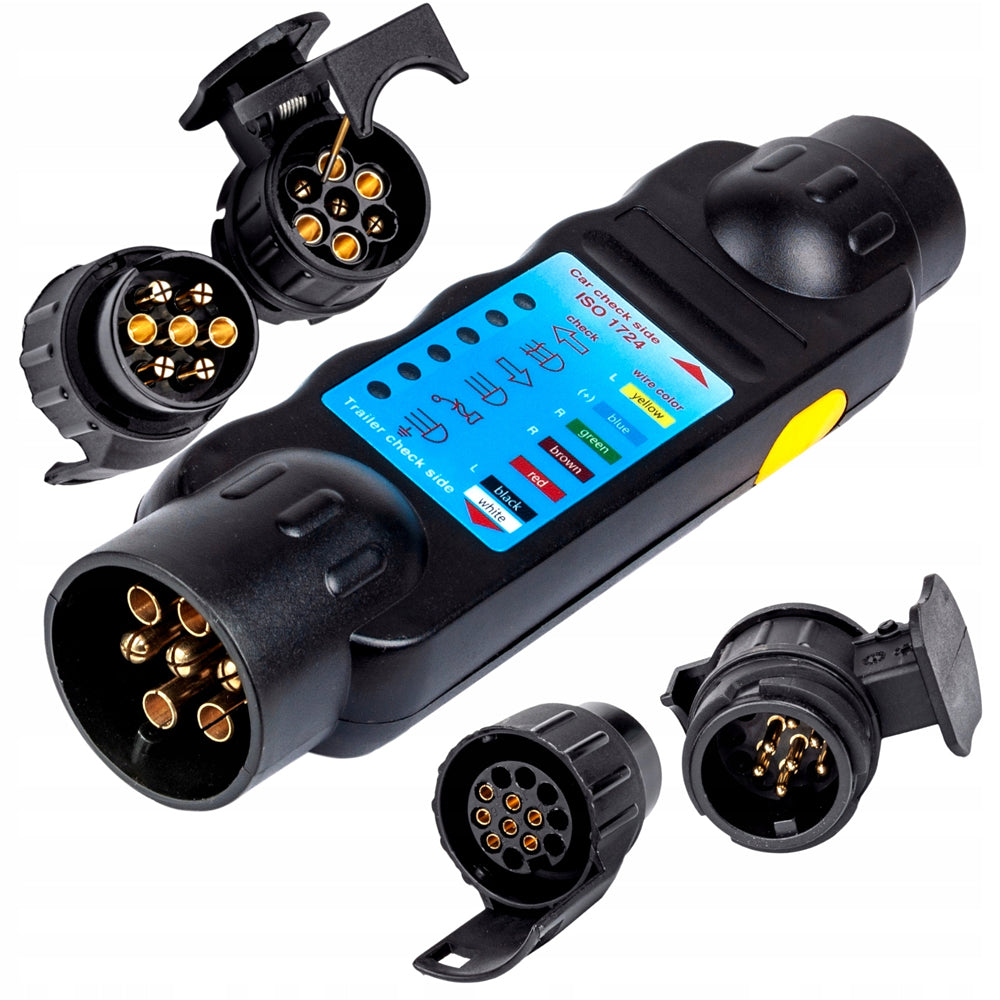eGOSPODARi.ro Tester prize auto pentru remorca, rulota, conector 7 pini, KRAFT Profi K10542, Poza1