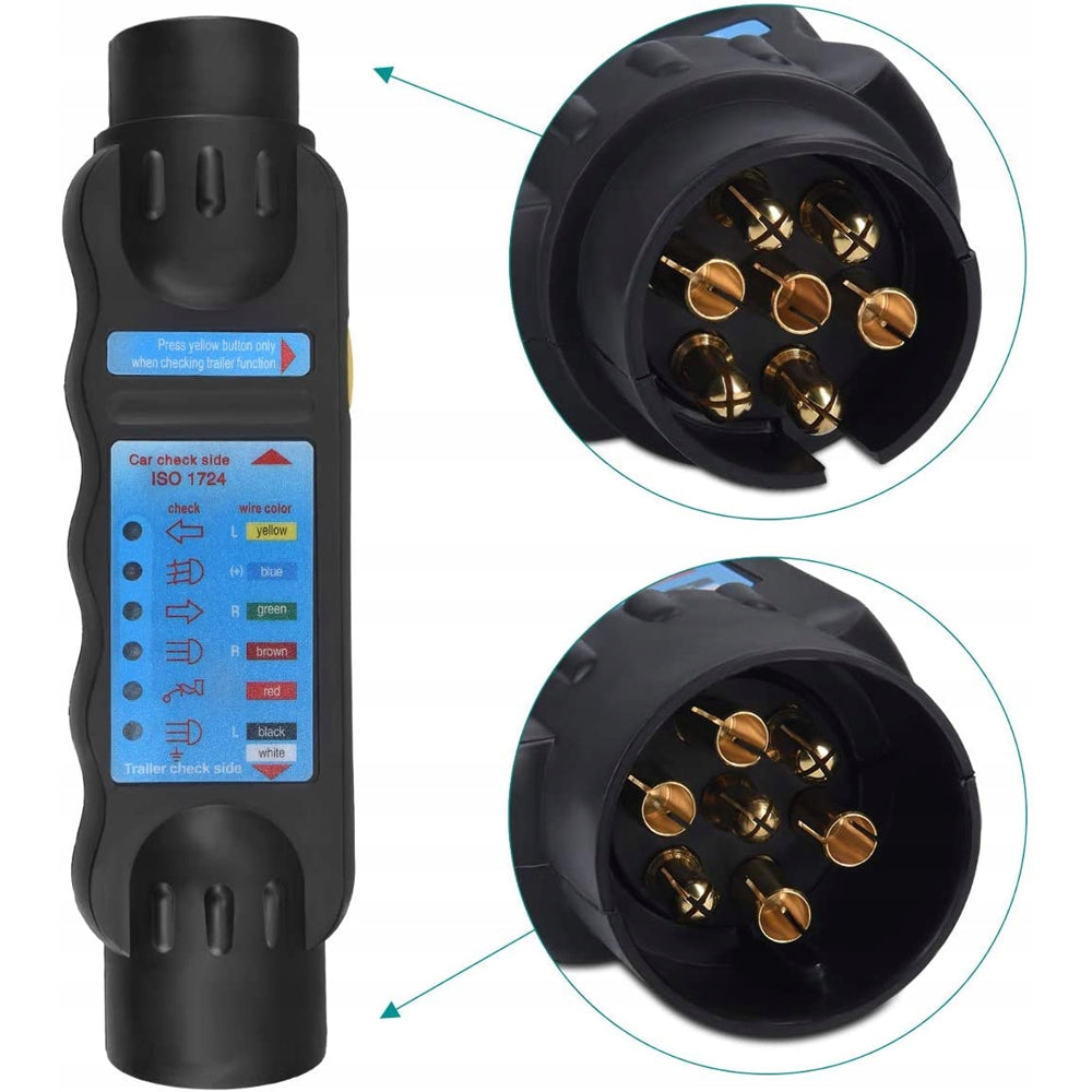 eGOSPODARi.ro Tester prize auto pentru remorca, rulota, conector 7 pini, KRAFT Profi K10542, Poza3