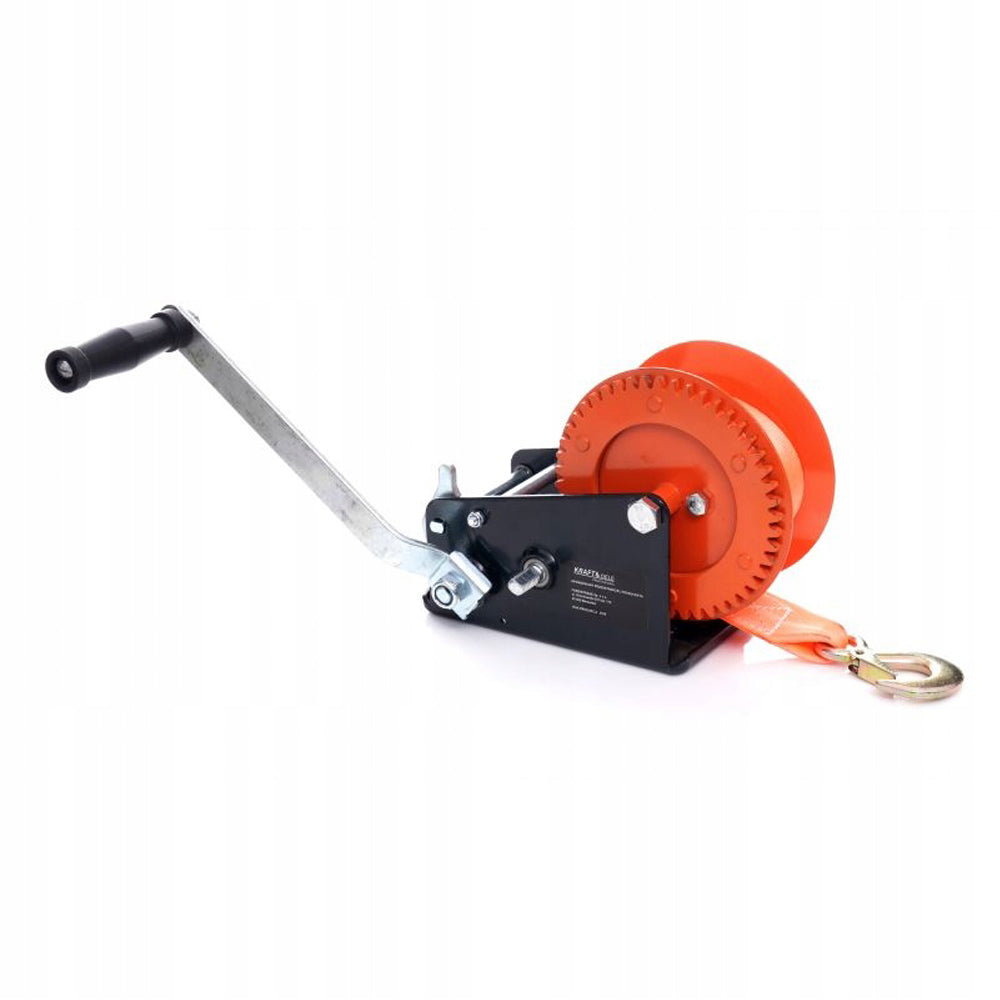 eGOSPODARi.ro Troliu manual cu manivela, max. 2500lbs (1134kg), KRAFT Profi K1314, Poza10