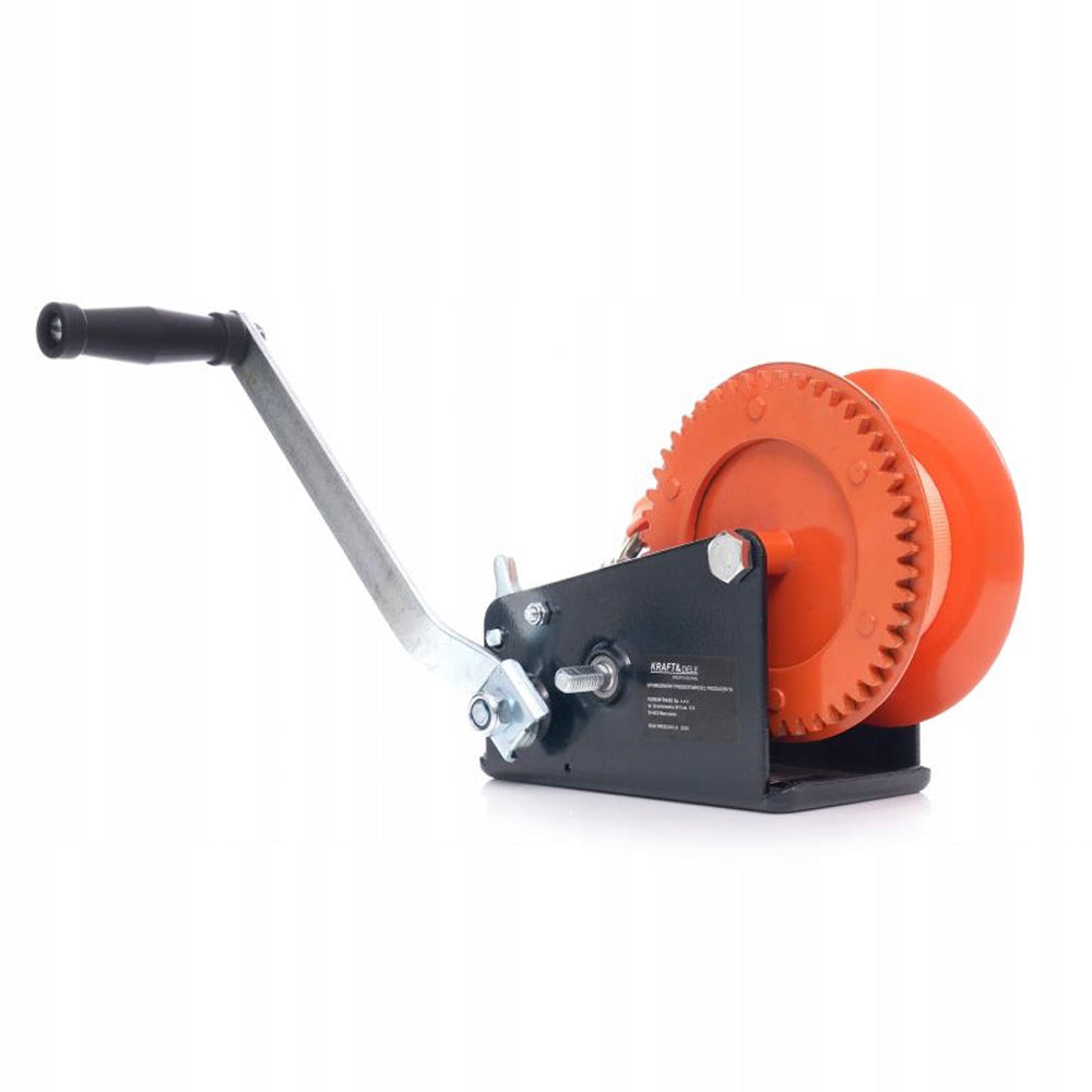 eGOSPODARi.ro Troliu manual cu manivela, max. 2500lbs (1134kg), KRAFT Profi K1314, Poza5