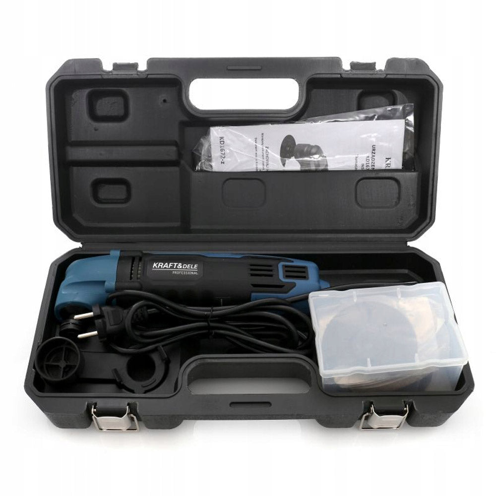 eGOSPODARi.ro Unealta multifunctionala slefuire-debitare, 1300W, 21000RPM, KRAFT Profi K1672-Z, Poza8