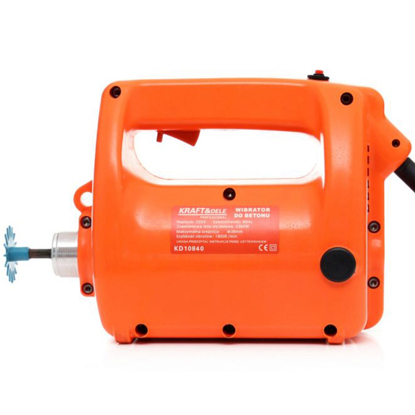 eGOSPODARi.ro Vibrator Beton, corp motor 2.35KW, (NU include lancea vibratoare), KRAFT Profi K10840, Poza8