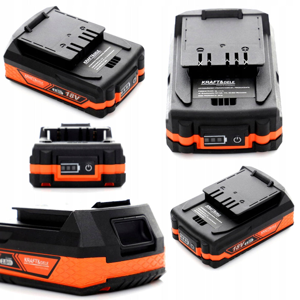 eGospodari.ro % Acumulator Li-Ion KRAFT Profi K1778, 2Ah, 18V PROSERIES