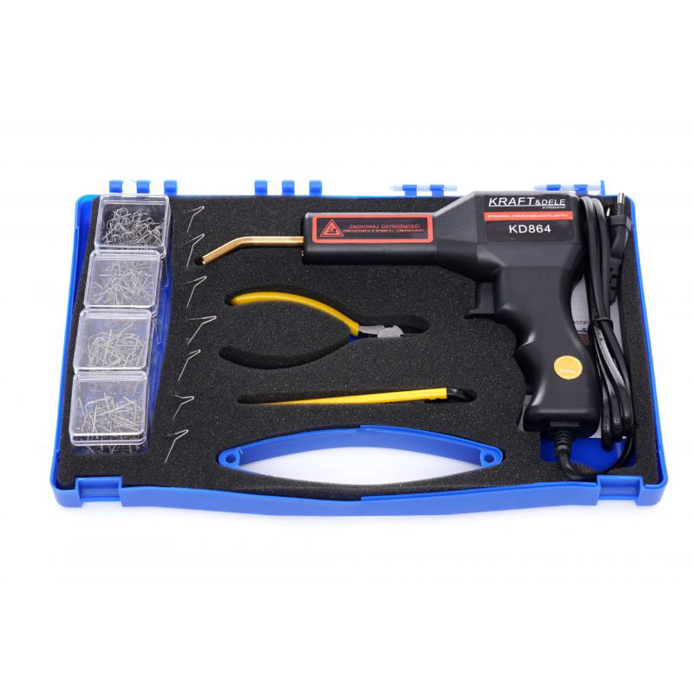 eGospodari.ro % Aparat sudura plastic KRAFT Profi K864, 50W, Accesorii si Valiza incluse