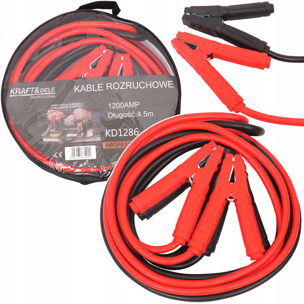 eGospodari.ro % Cabluri curent auto KRAFT Profi K1286, 1200A, 4.5m