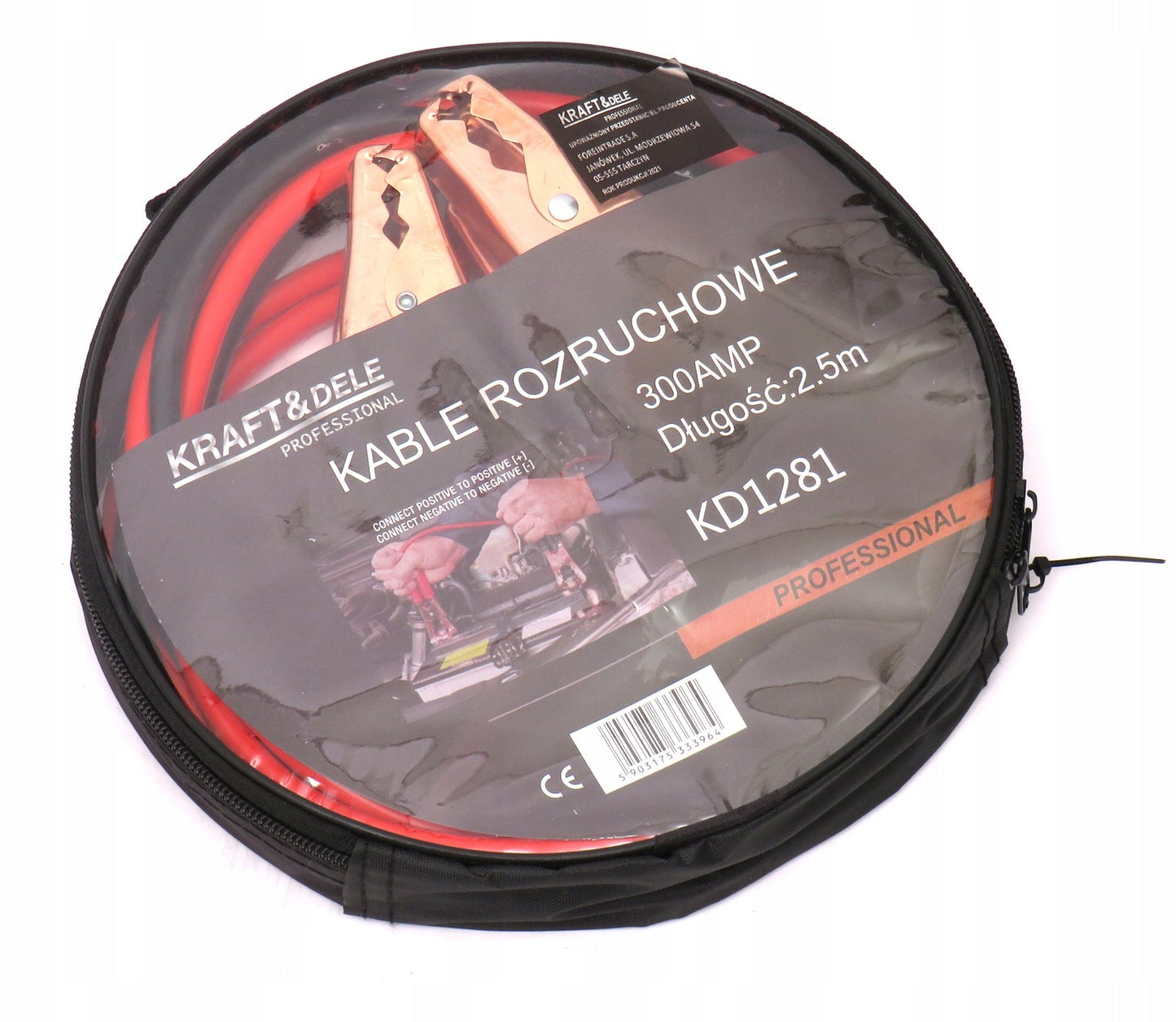 eGospodari.ro % Cabluri curent auto KRAFT Profi K1281, 300A, 2.5m