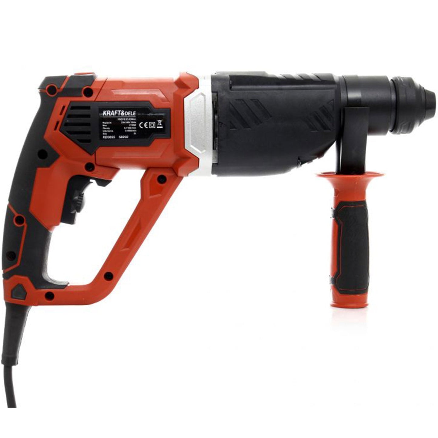eGospodari.ro % Ciocan rotopercutor cu motor orizontal KRAFT Profi K3055, 2700W, 5J, 1100RPM, 4950BPM