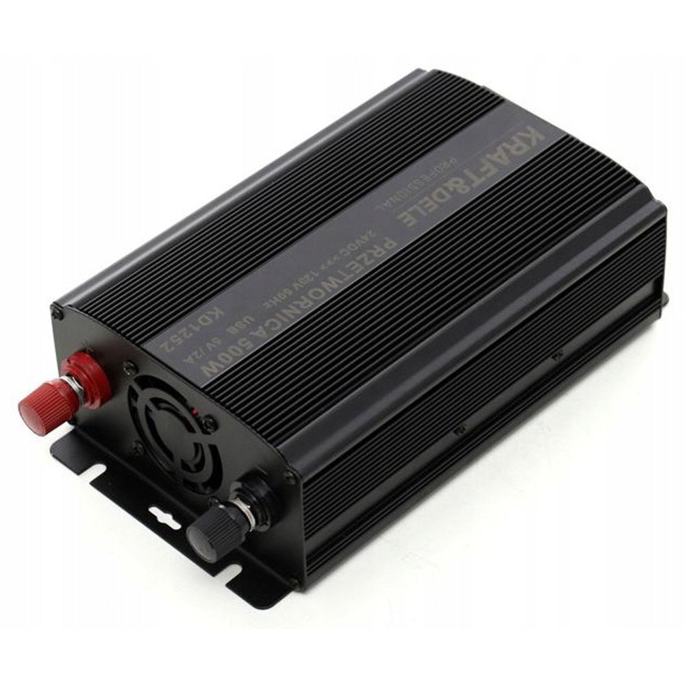 eGospodari.ro % Convertor pentru curent auto KRAFT Profi K1252, 12V, 220V