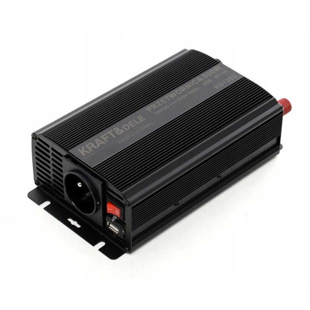 eGospodari.ro % Convertor pentru curent auto KRAFT Profi K1252, 12V, 220V