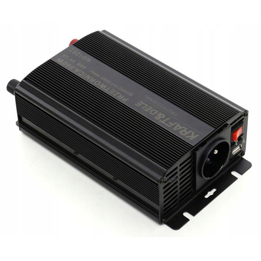 eGospodari.ro % Convertor pentru curent auto KRAFT Profi K1252, 12V, 220V