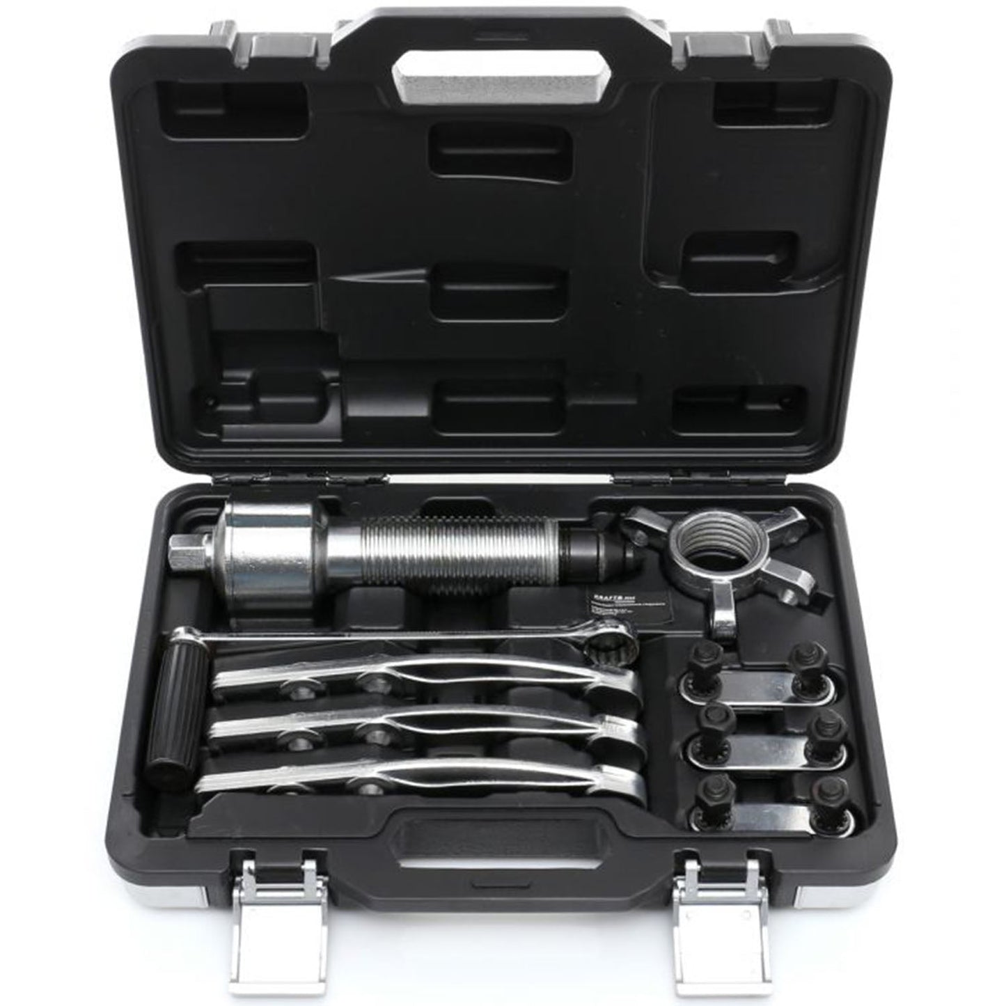eGospodari.ro % SET Extractor rulmenti cu 3 brate si actionare manivela, KRAFT Profi K10160, cutie plastic inclusa