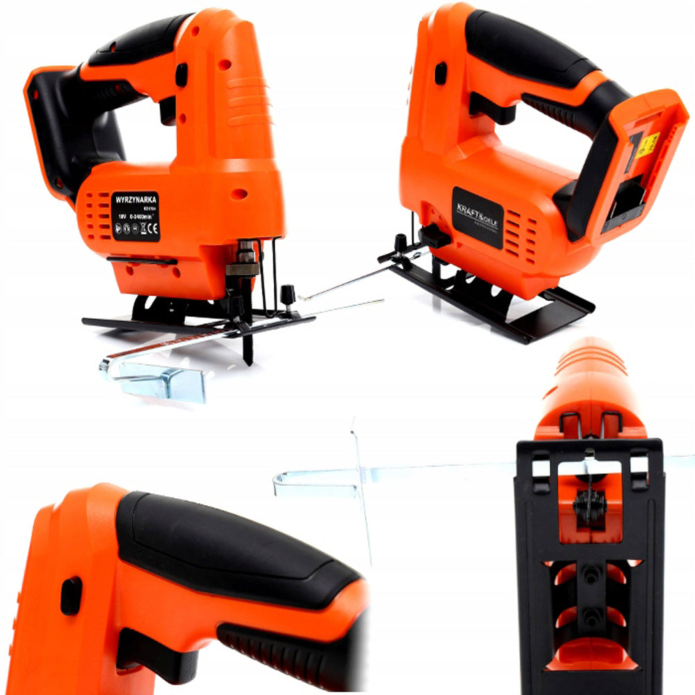eGospodari.ro % Fierastrau pendular X-Series cu acumulator 18V, KRAFT Profi K1754, 2400rpm, NU include acumulator si incarcator