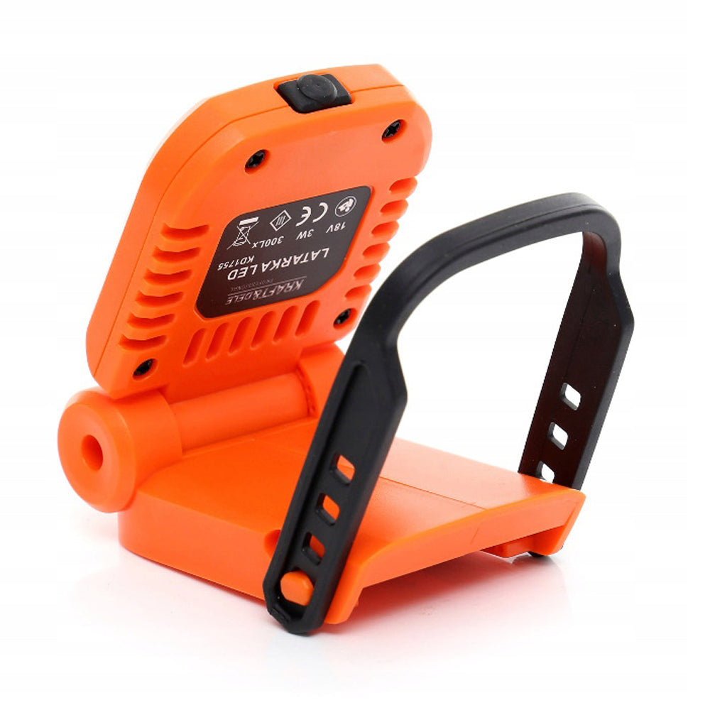 eGospodari.ro % Lampa LED cu acumulator KRAFT Profi K1755, 18V, 300Lm, fara acumulator si incarcator X-Series