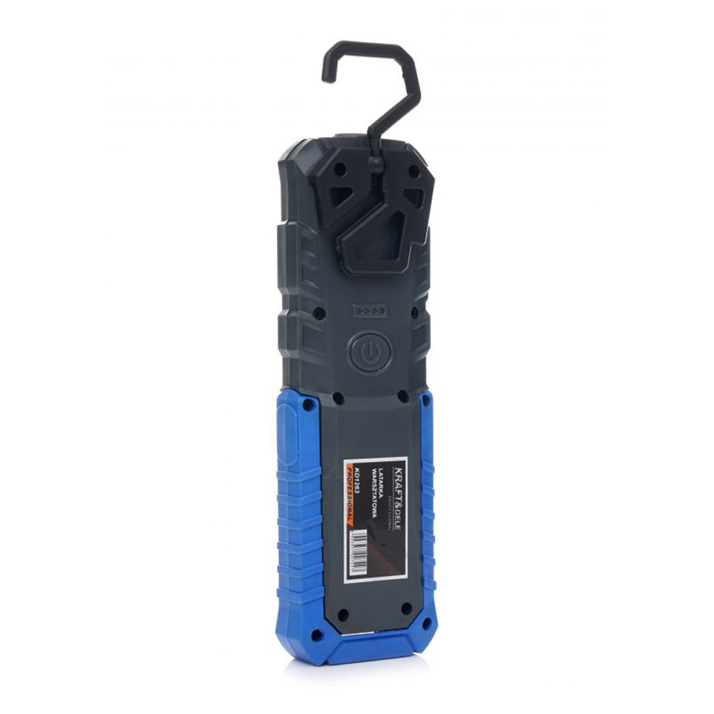 eGospodari.ro % Lampa multifunctionala reincarcabila KRAFT Profi K1263, 420Lm, acumulator 4400mAh, pentru ateliere, camping etc