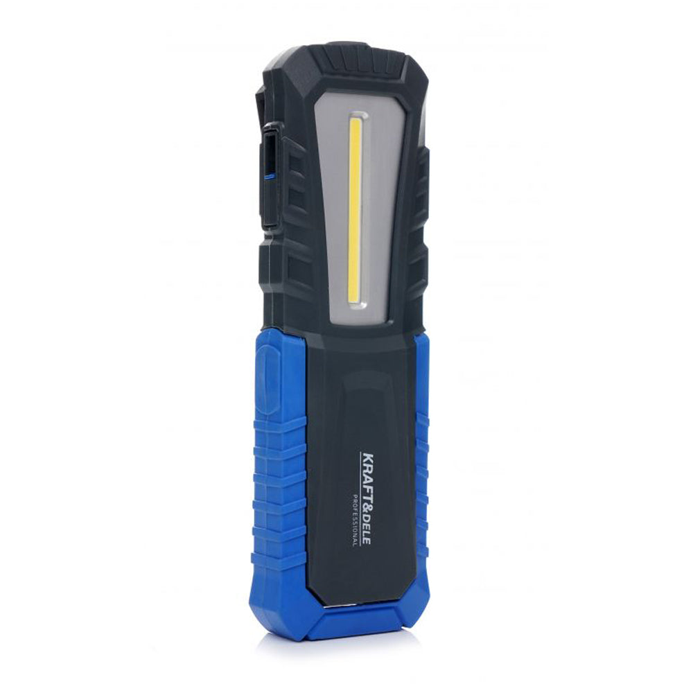 eGospodari.ro % Lampa multifunctionala reincarcabila KRAFT Profi K1263, 420Lm, acumulator 4400mAh, pentru ateliere, camping etc